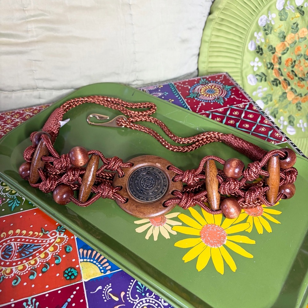 80s Macrame Belt
